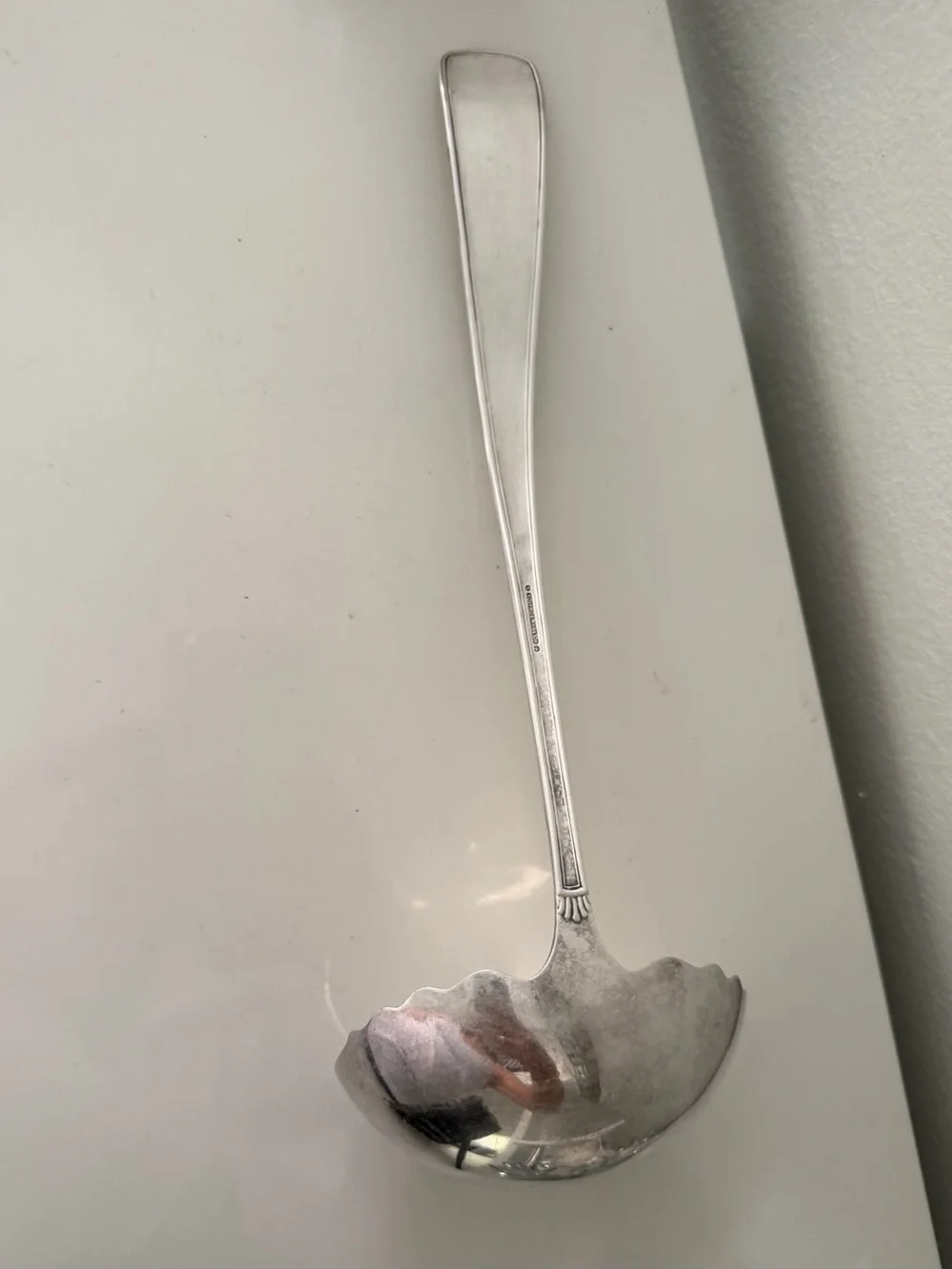 Holmes & Edwards Vintage  Silver plated 10” Serving Ladle